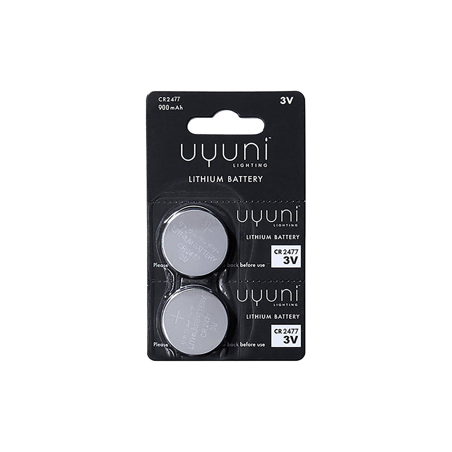 Lithium Metal Batteries CR2477 2 pcs
