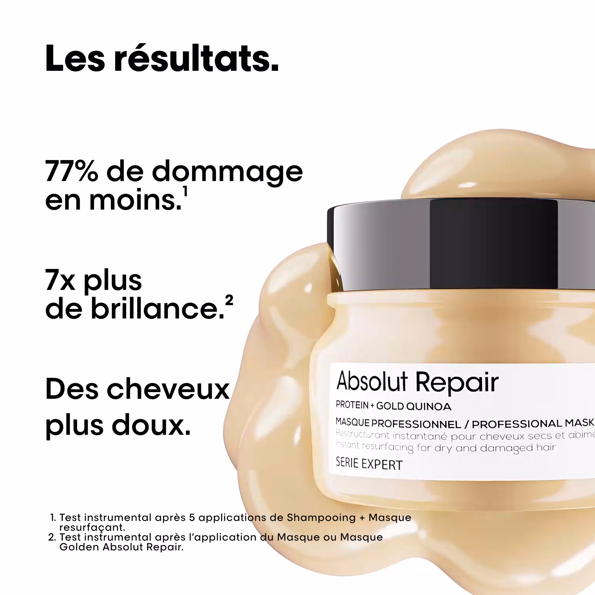 ABSOLUT REPAIRMasque restructurant pour cheveux abîmés