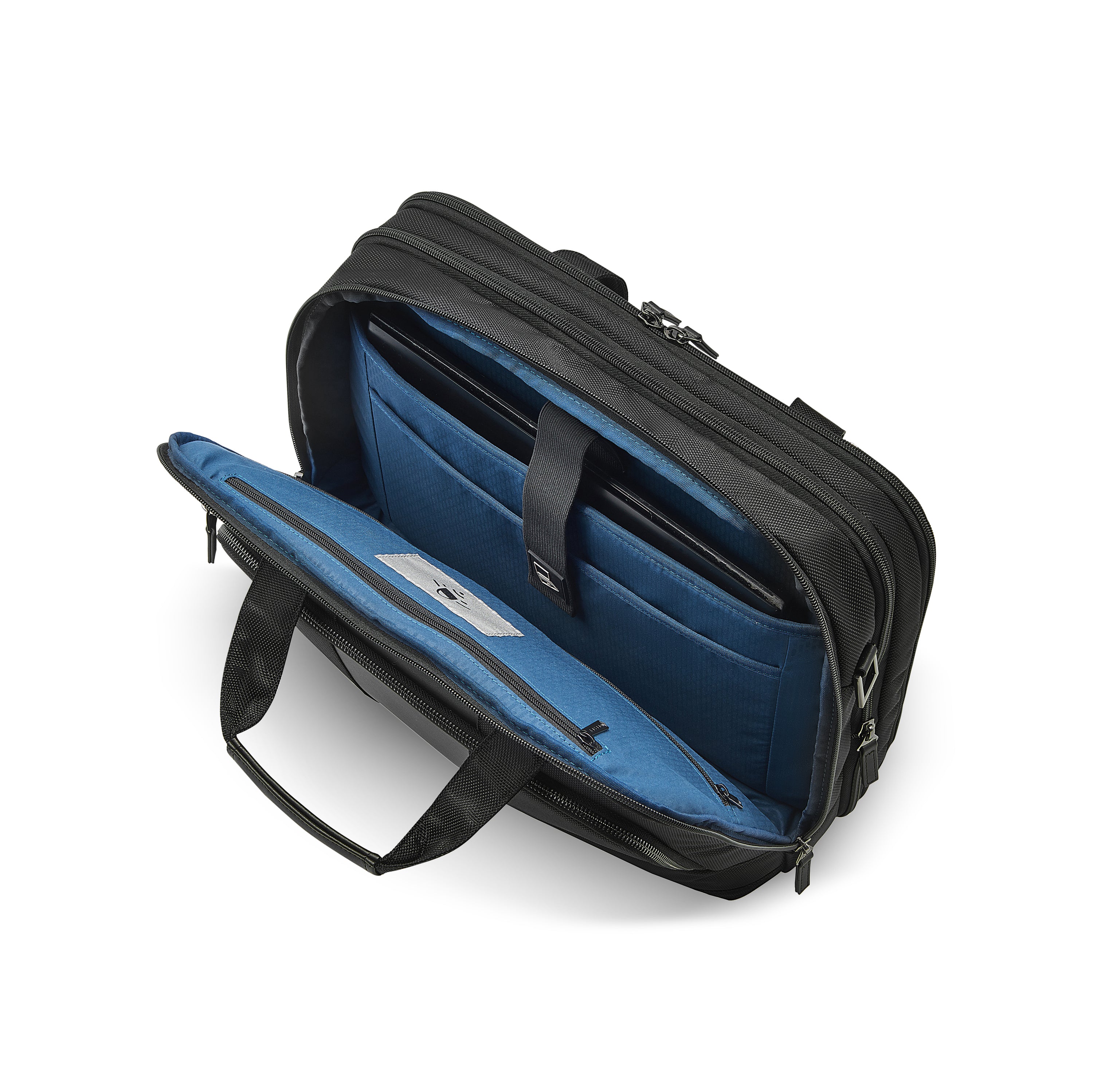 WAGRAM - Serviette 2 compartiments (Protection PC 15.6)