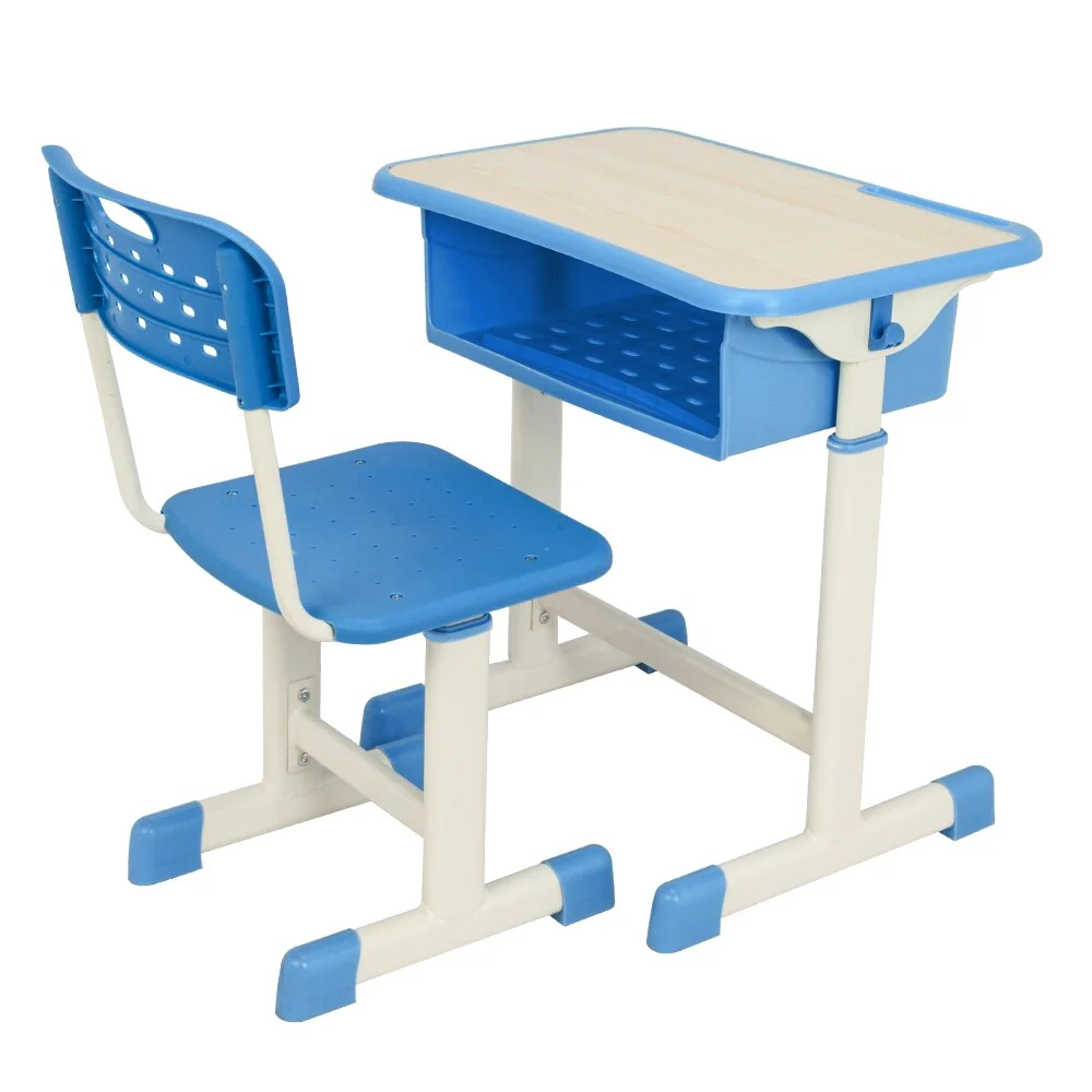 Height Adjustable Student Kid's Desk and Chair Kit