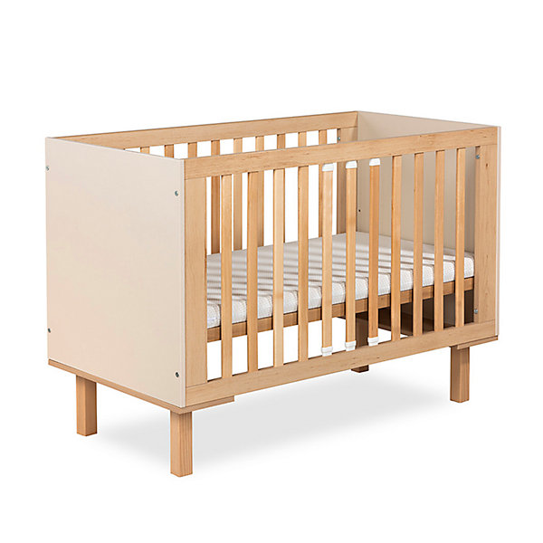 Lit evolutif 60x120 Littlesky by Klups Laura Champagne et Bois