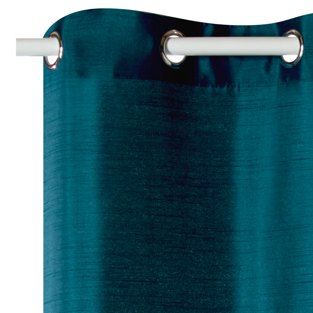 Rideau PEGAZE coloris vert émeraude 140 x 260 cm
