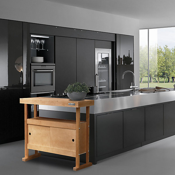 Etabli bois Outifrance 2 portes coulissantes rangement 80 litres L.100 x l.50 x H.90 cm