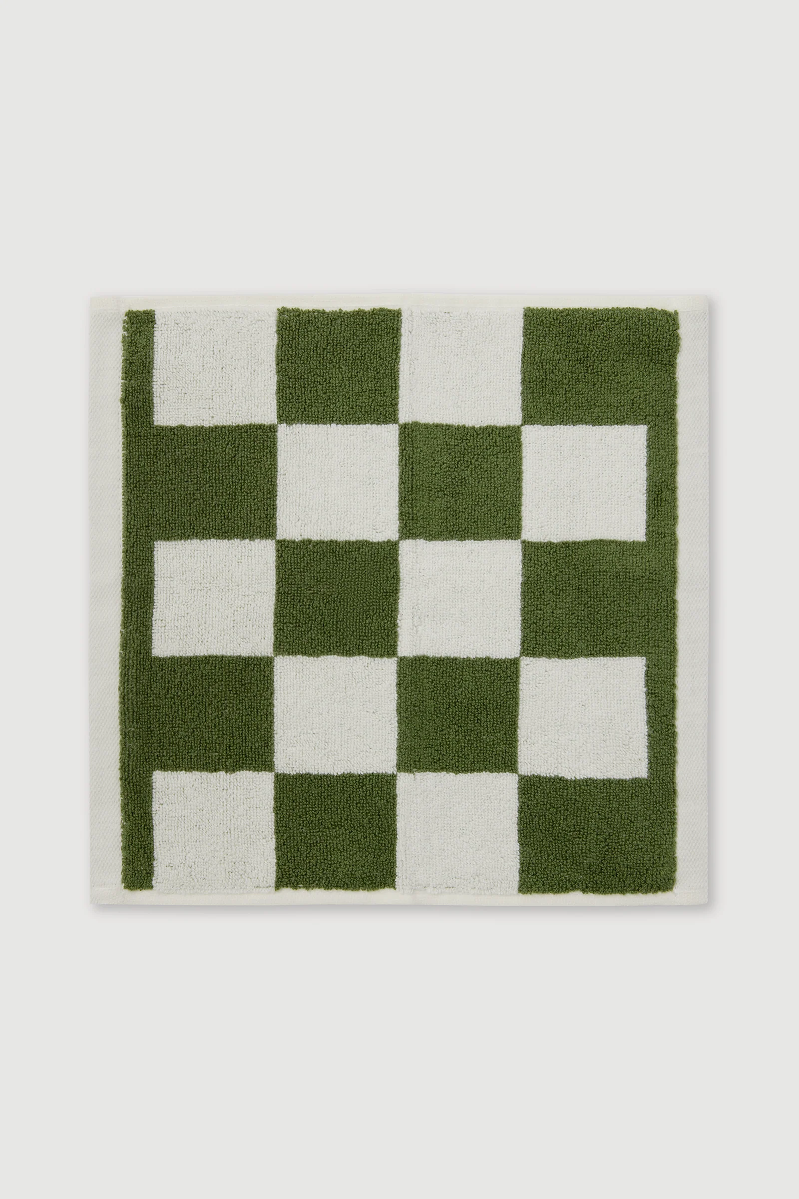 Hay Check Wash Cloth