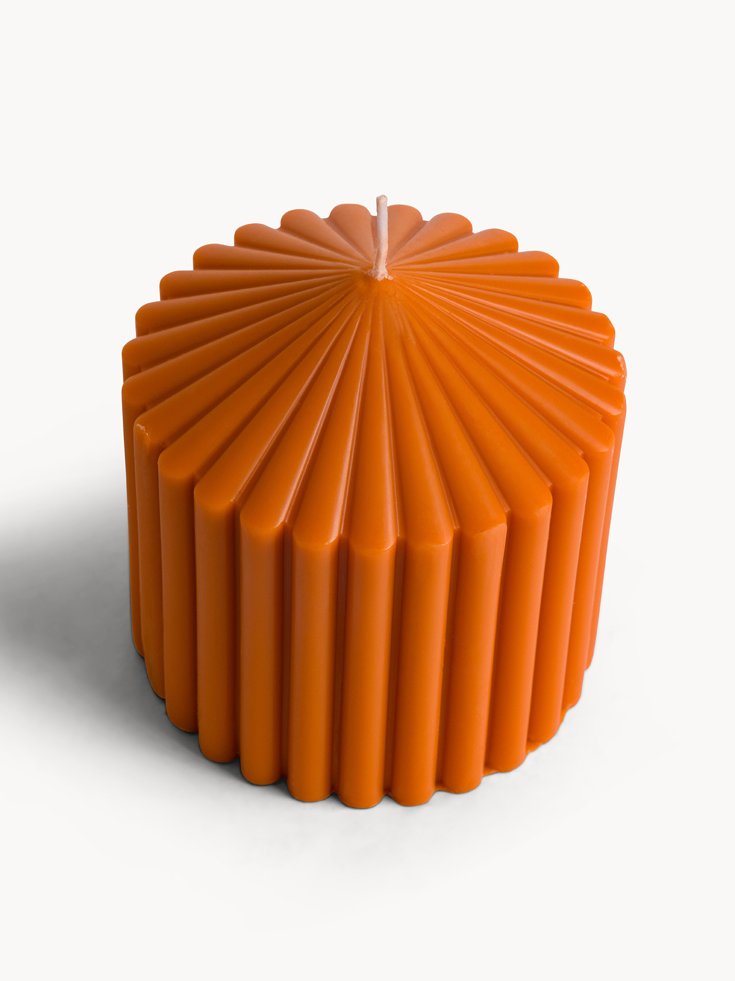 Candela a cilindro rigato