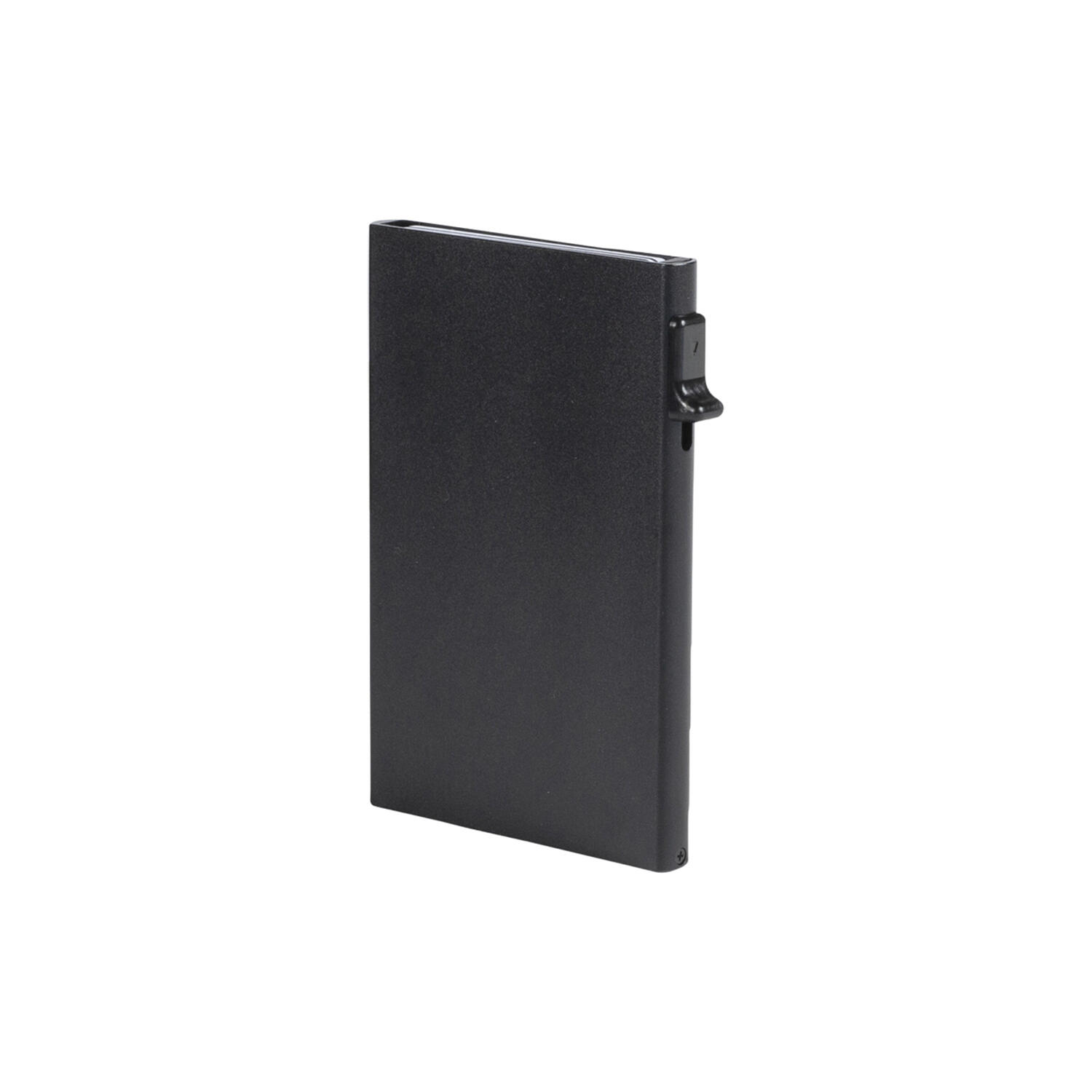Furbo Single Aluminum Cardholder, black