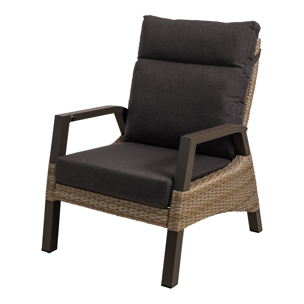 Lesli Living - Loungestoel Treviso Mountain - taupe