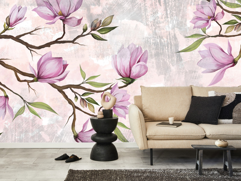 Fototapeta Kwiaty magnolii 100x70cm