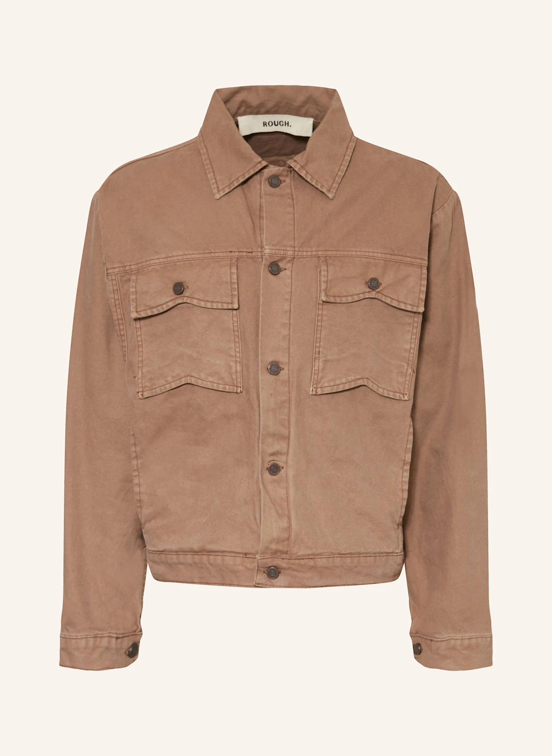 rough. Jeansjacke