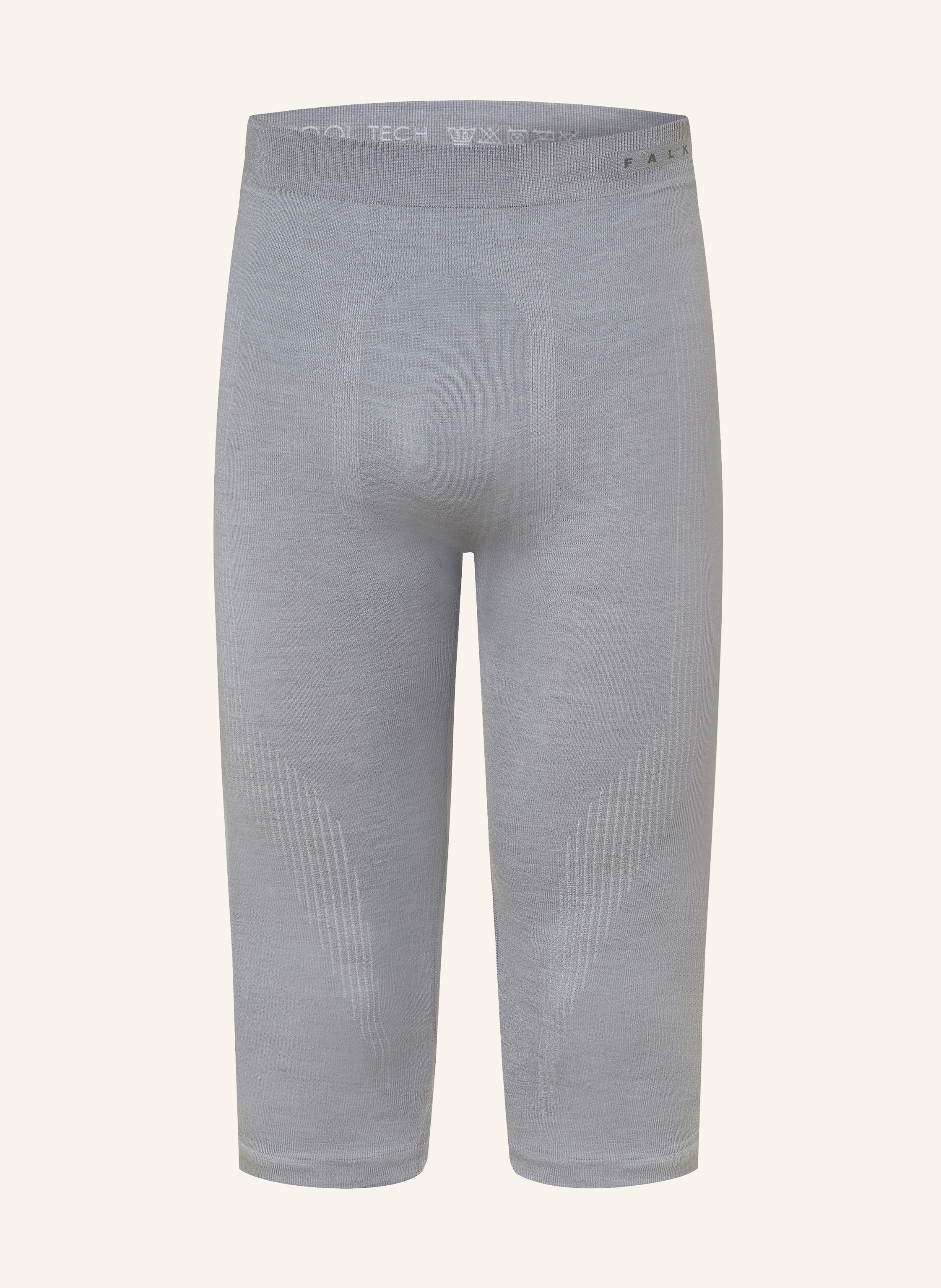 FALKE Funktionswäsche-Hose WOOL-TECH mit verkürzter Beinlänge