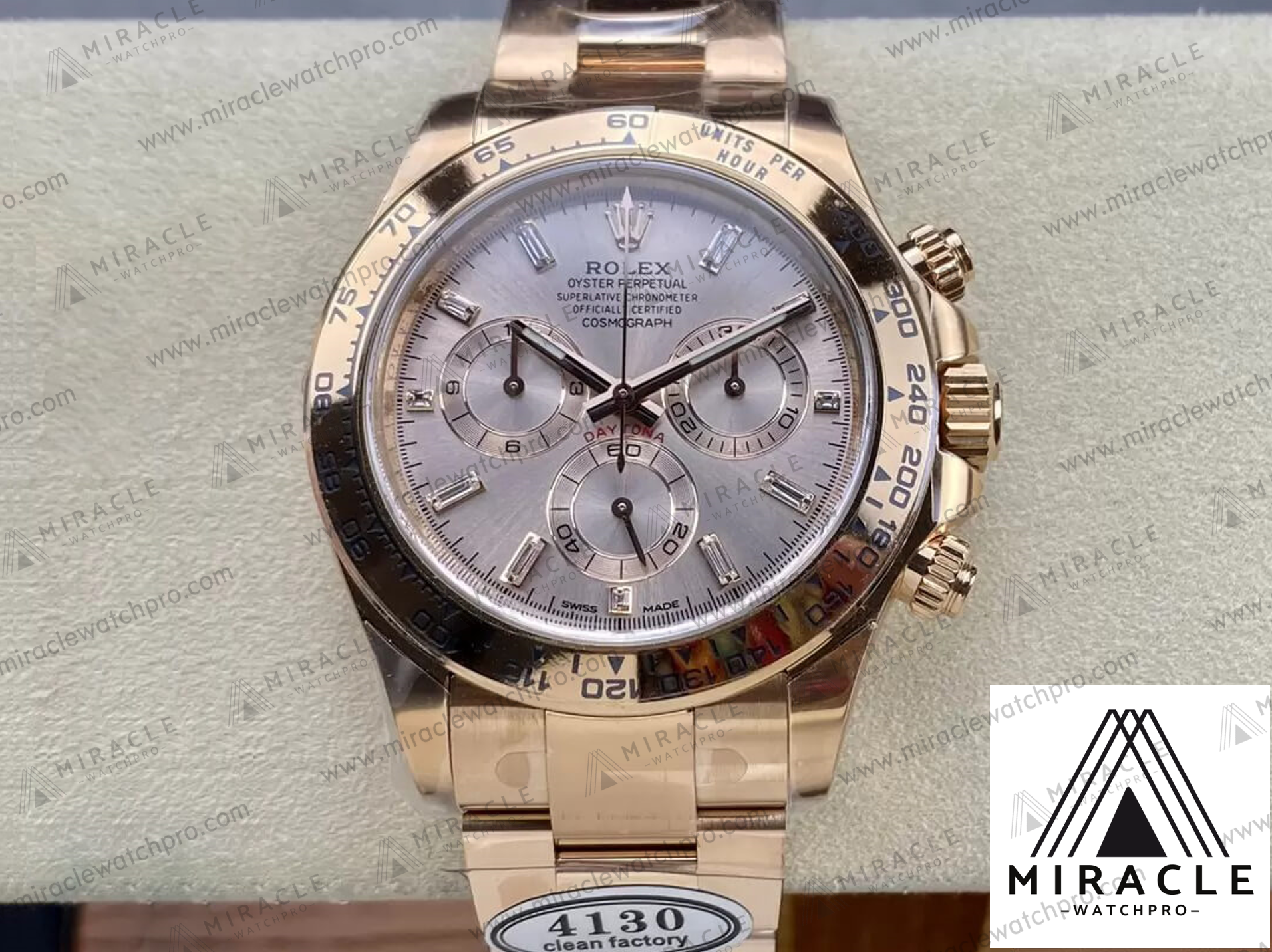ROLEX-COSMOGRAPH DAYTONA-REF.M116505-0017-ELITE CLONE-40MM(Everose Gold)-Replica Watch