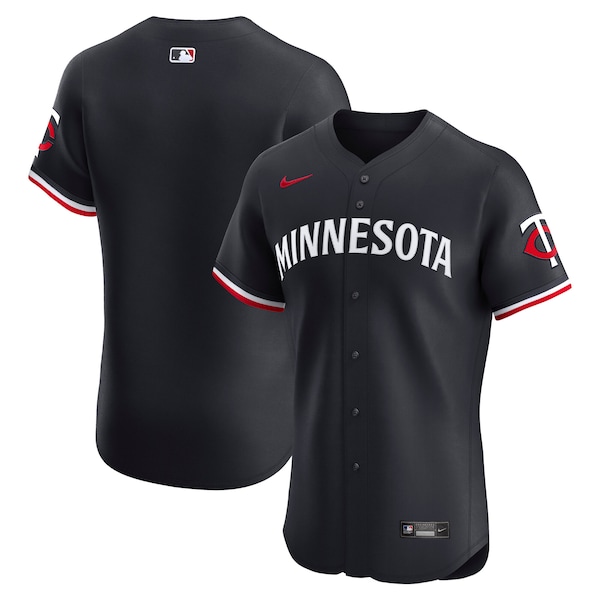 Minnesota Twins Nike Alternate 2 Elite Jersey - Navy/White