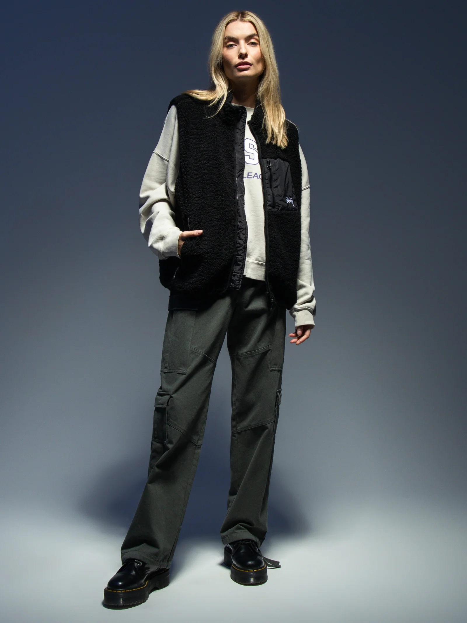 Stock Sherpa Vest