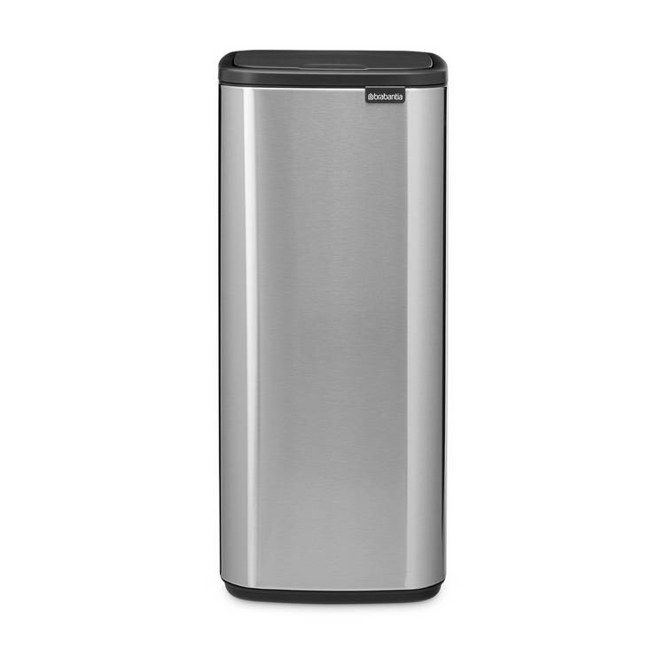 Brabantia Bo 30 Litre Touch Bin - Matt Steel