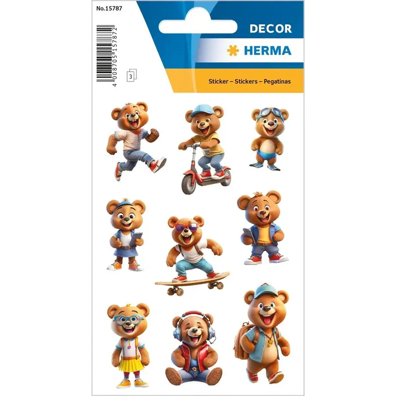 Sticker 3er-Set Stickers