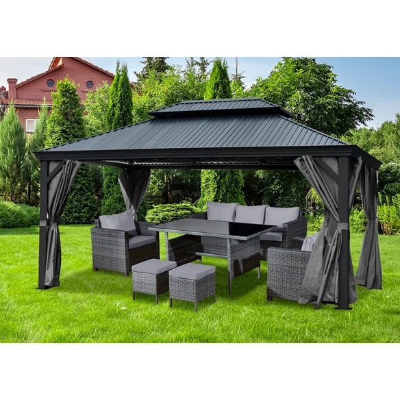 Pavillon »Damaskus«, BxHxT: 300 x 195 x 365 cm, Hardtop