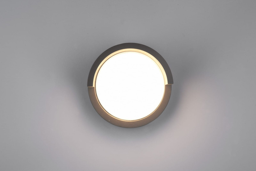 Kinkiet zewnętrzny PUNO 3000K czarny LED 1x8W 800lm IP54 RL
