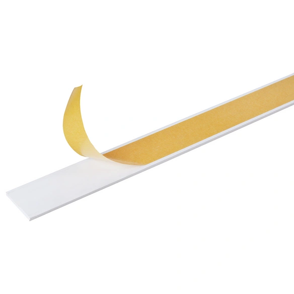 Flachstange, LxBxH: 2600 x 30 x 3 mm, weiß