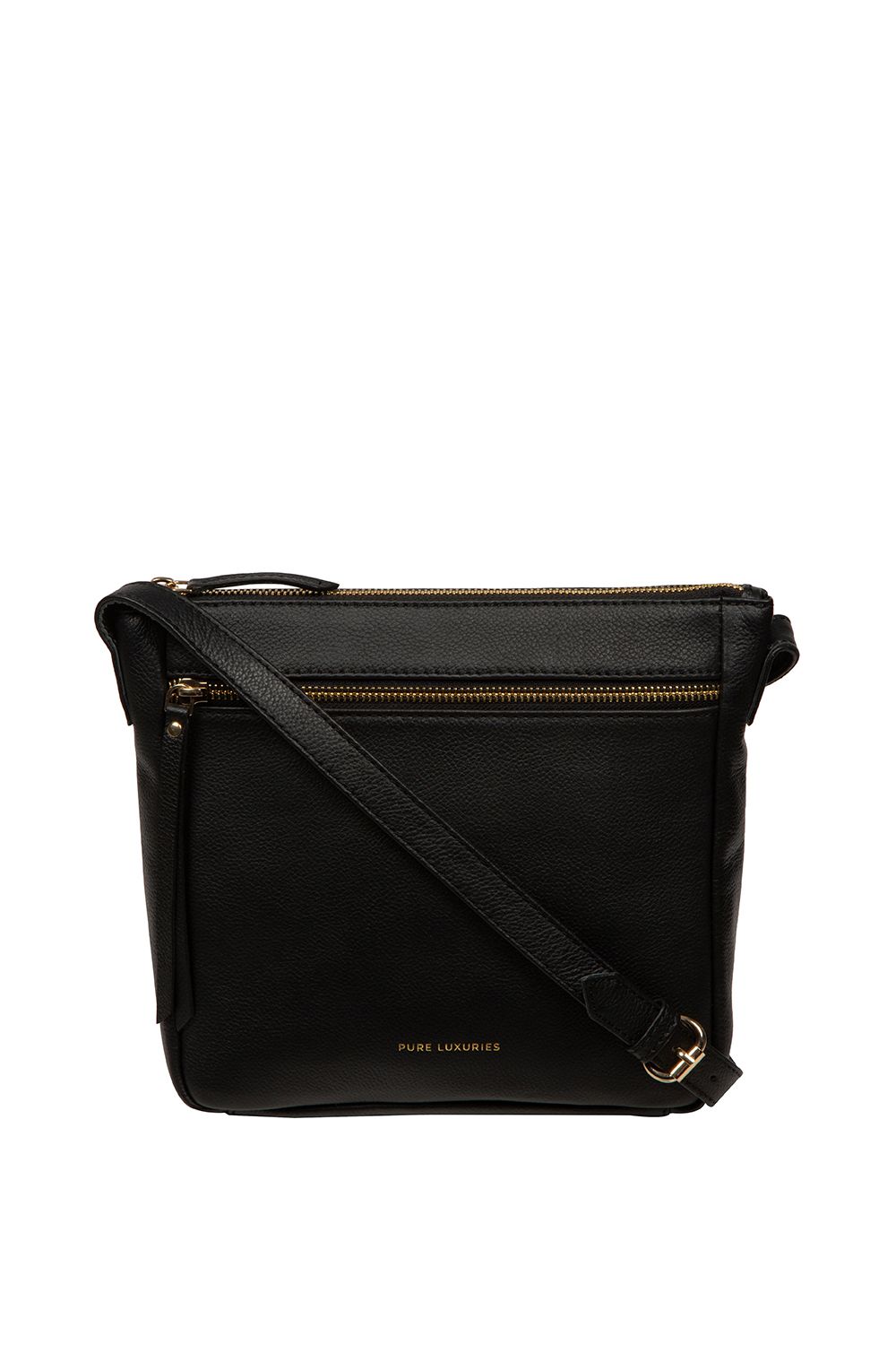 Pure Luxuries London Harford' Leather Cross Body Bag