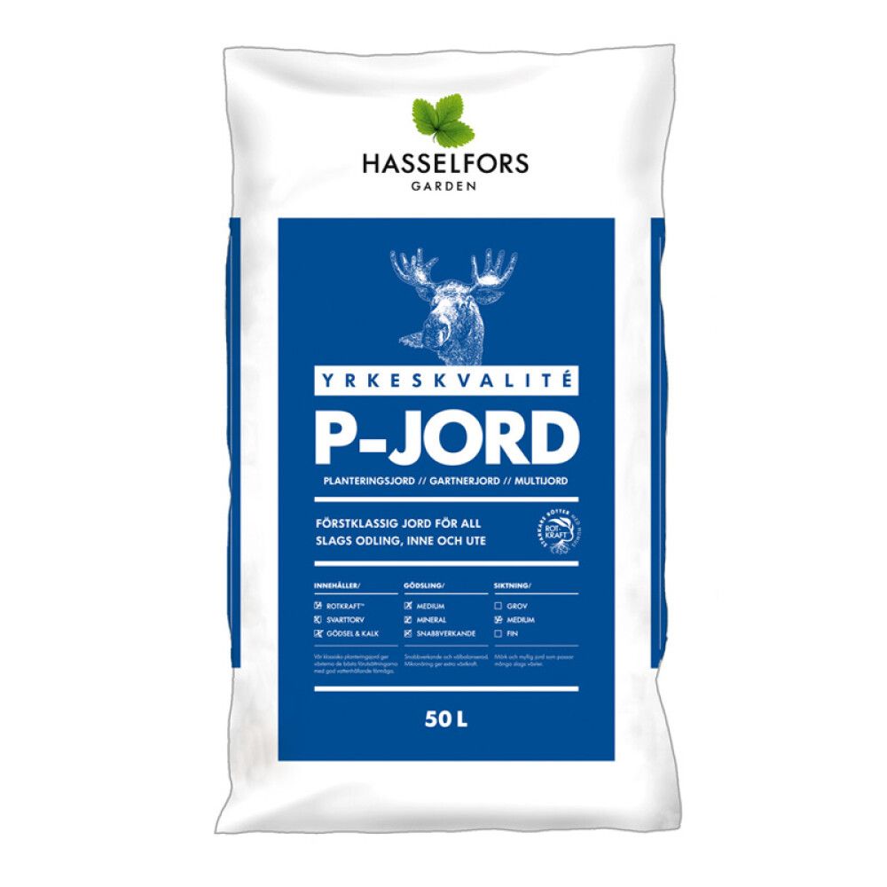 PLANTEJORD HASSELFORS GARDEN P-JORD 50L