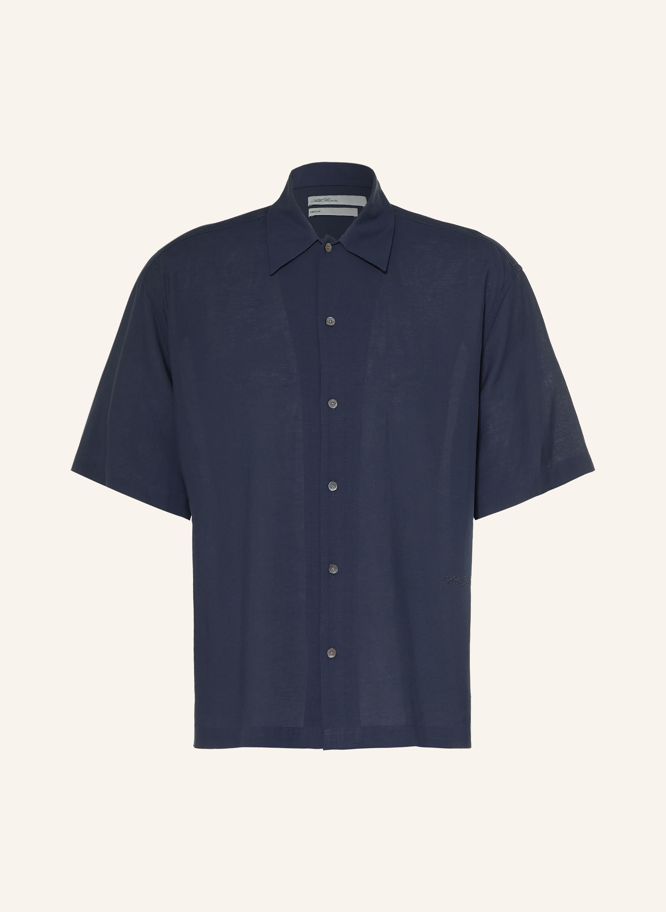 ALLSAINTS Kurzarm-Hemd ARCHER Comfort Fit