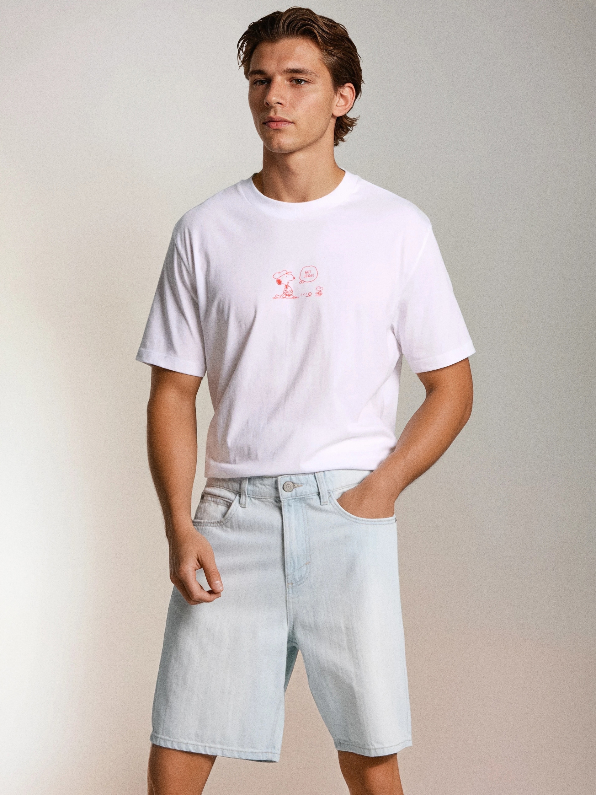 Szorty jeansowe loose