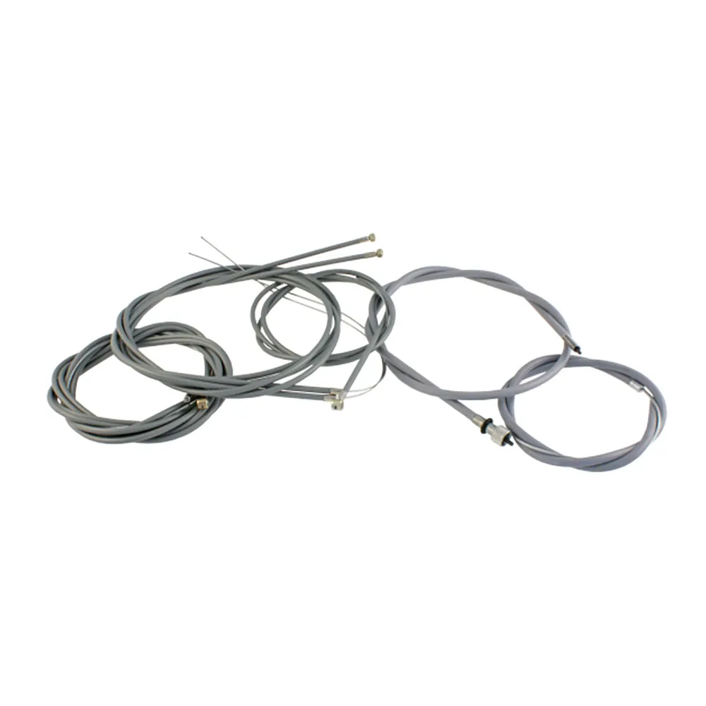 Rms Classic Piaggio Vespa PX 125-150-200cc Teflon brake/clutch Cable Kit