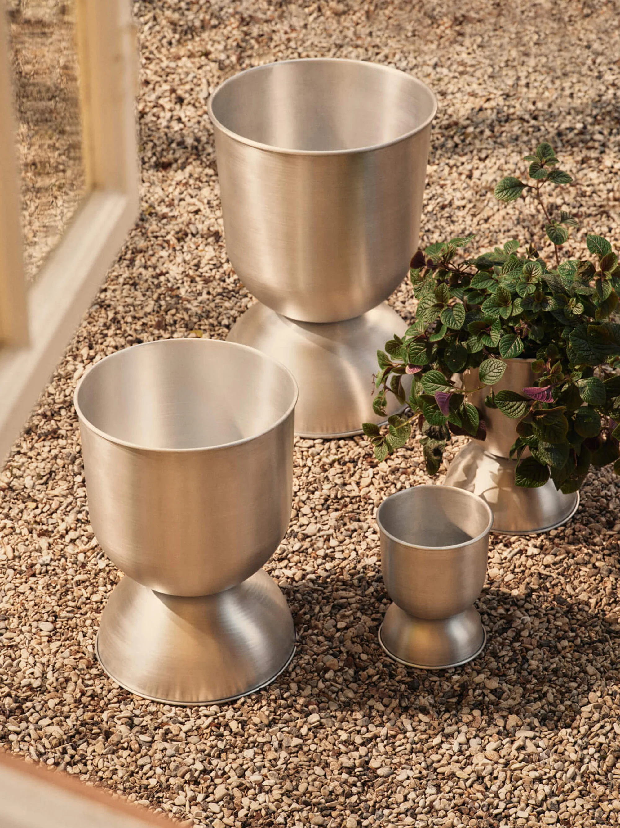 übertopf Hourglass, H 59 cm