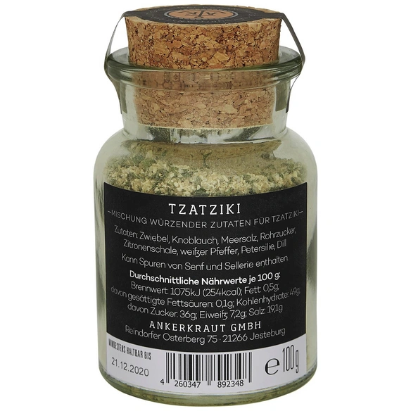 Grillgewürz, Tzatziki , 100 g