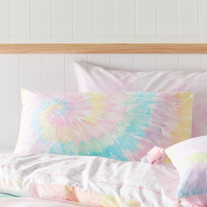 Ziggy Tie Dye Rainbow Quilt Cover Set