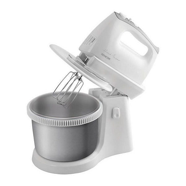 Batteur a main avec bol rotatif - SENCOR - SHM6206SS - 500W - Argent