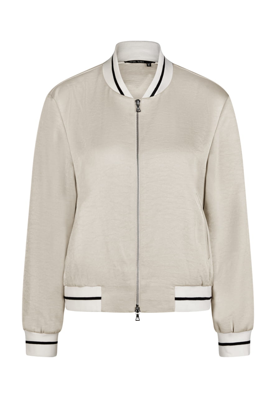 Blouson aus schimmerndem Twill
