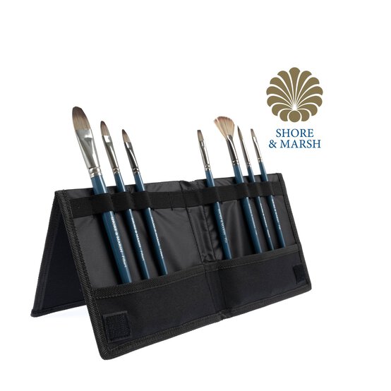 Shore & Marsh Foldable Brush Caddy