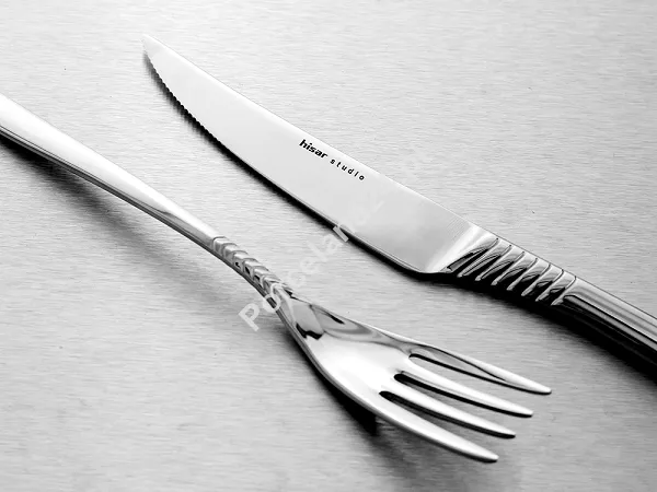 Komplet sztućców 24 cz. na 6 osób Hisar - Mamba (4.0/3.0mm) wysoki połysk