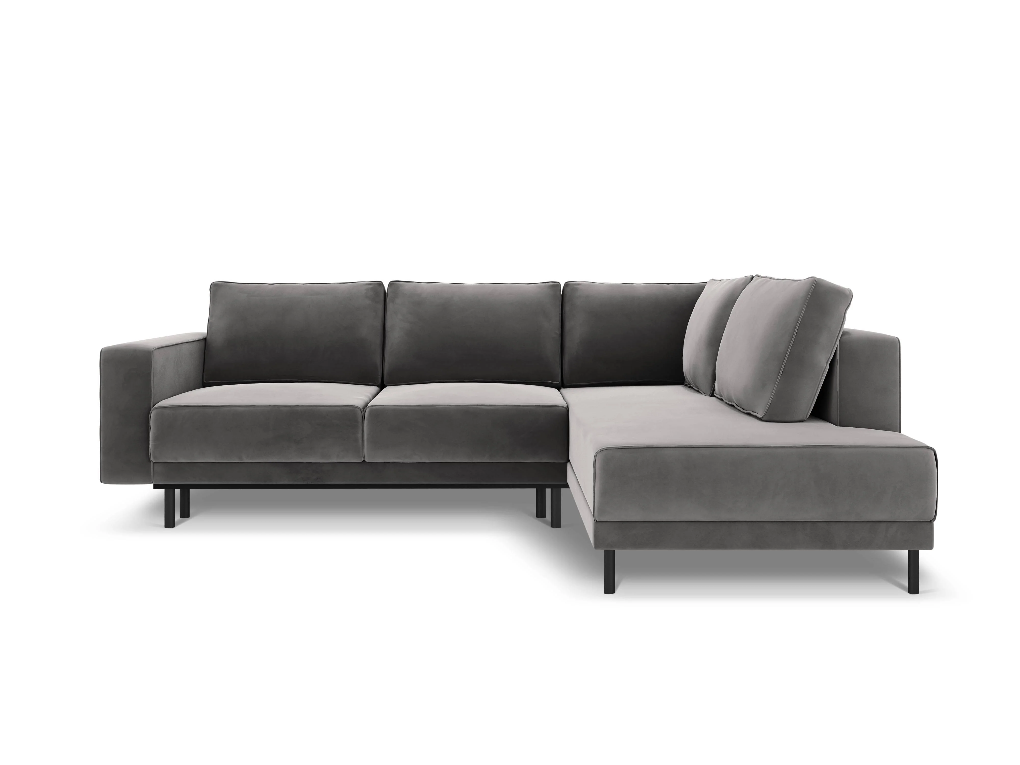 4-zits hoekslaapbank Caro velvet rechts
