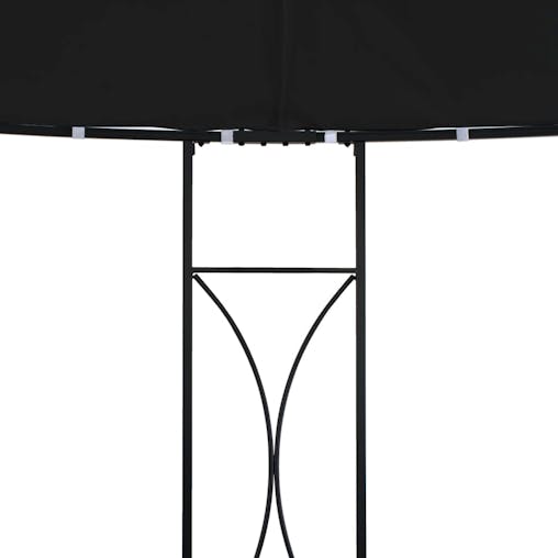 NNEVL Gazebo 300x290 cm Anthracite Round