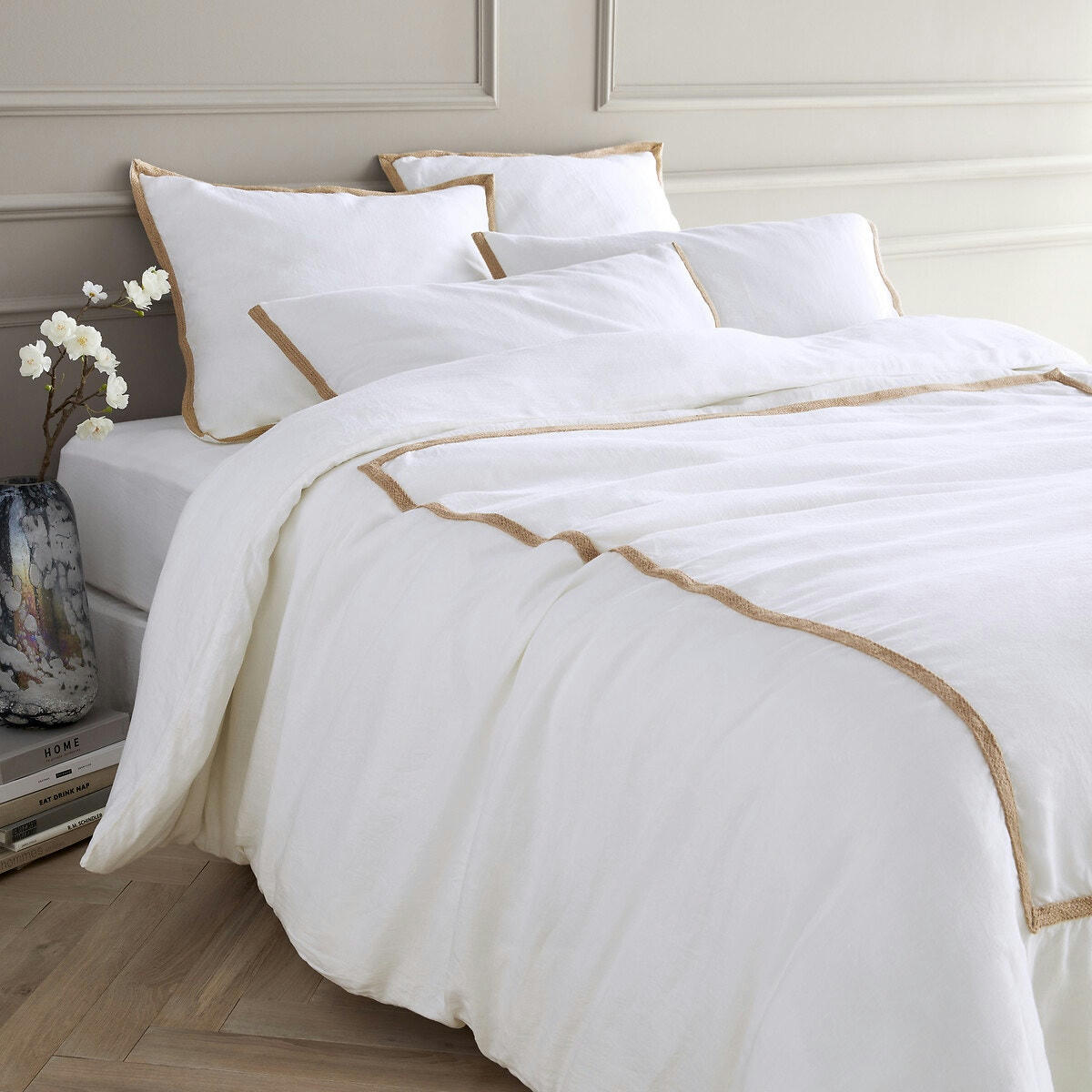 Housse de couette en lin lavé, Célini