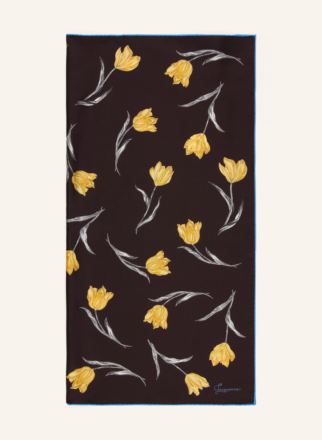 JACQUEMUS Seidentuch LE FOULARD TULIPE