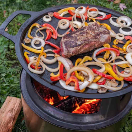 Rehausse   plancha en fonte pour brasero Bonfire - Solo Stove