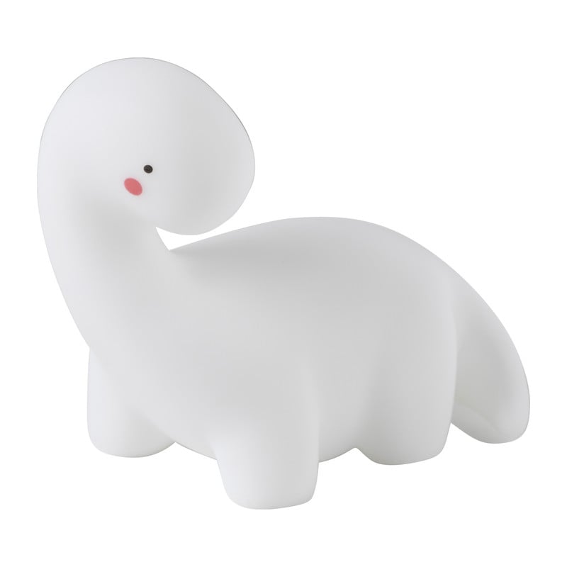 Dino lamp LED - wit - 13,3x8x11,5 cm