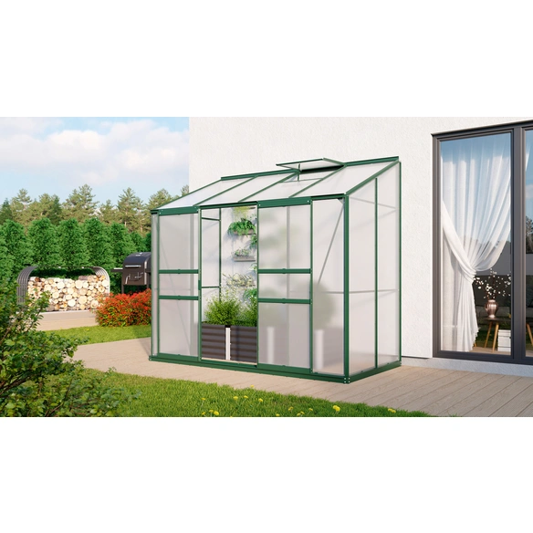 Gewächshaus »Styx«, 3,3 m², Kunststoff/Aluminium, winterfest