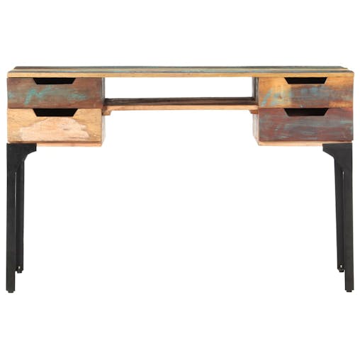 NNEVL Desk 118x48x75 cm Solid Reclaimed Wood