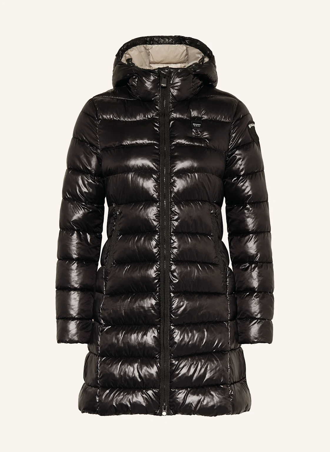 Blauer Steppmantel ADELAIDE
