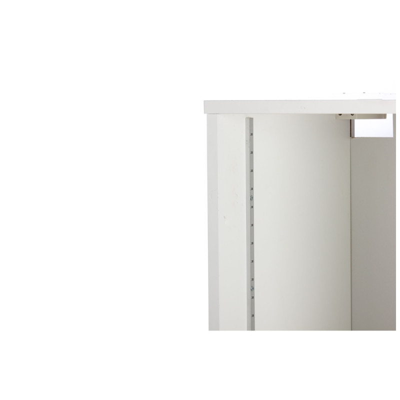 Crémaillère en aluminium blanche 200 cm TEKNIBOX