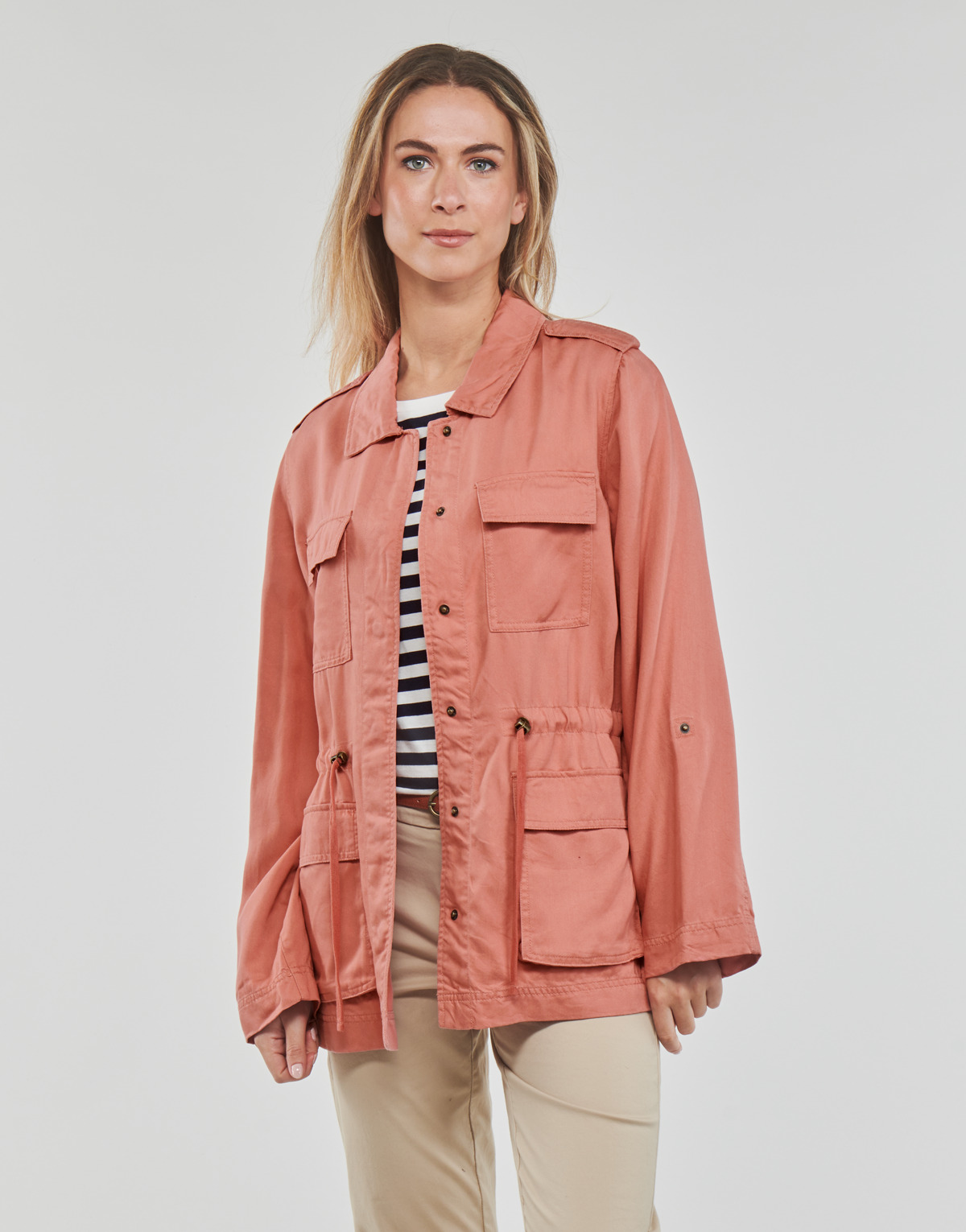 Only - ONLKENYA LIFE UTILITY JACKET CC - Old / Pink
