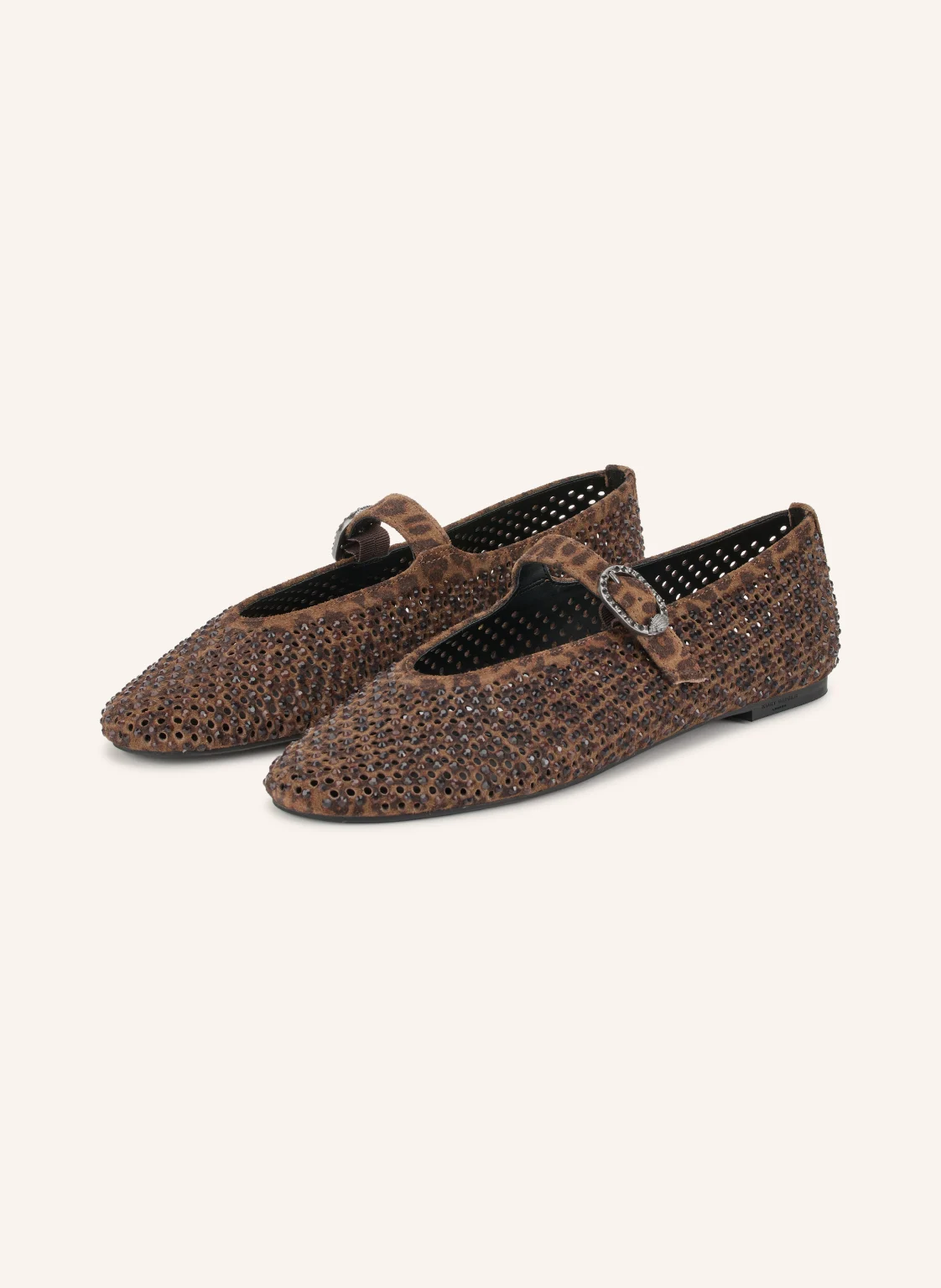 KURT GEIGER Mary-Jane-Ballerinas MAYFAIR mit Schmucksteinen