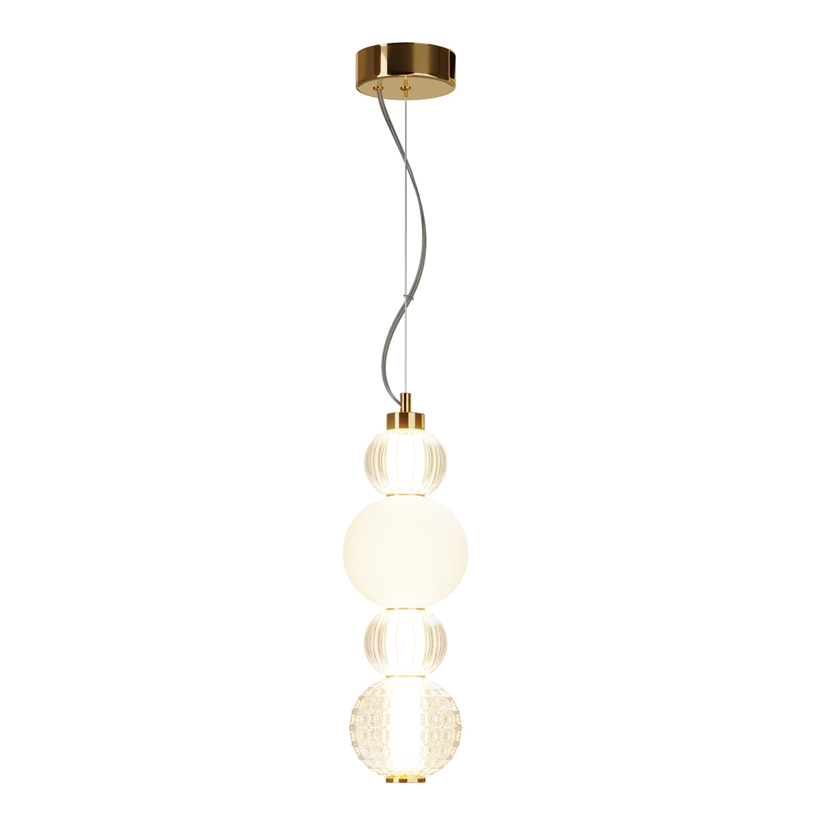 Maytoni - Hanglamp Collar - Goud - Ø14,7