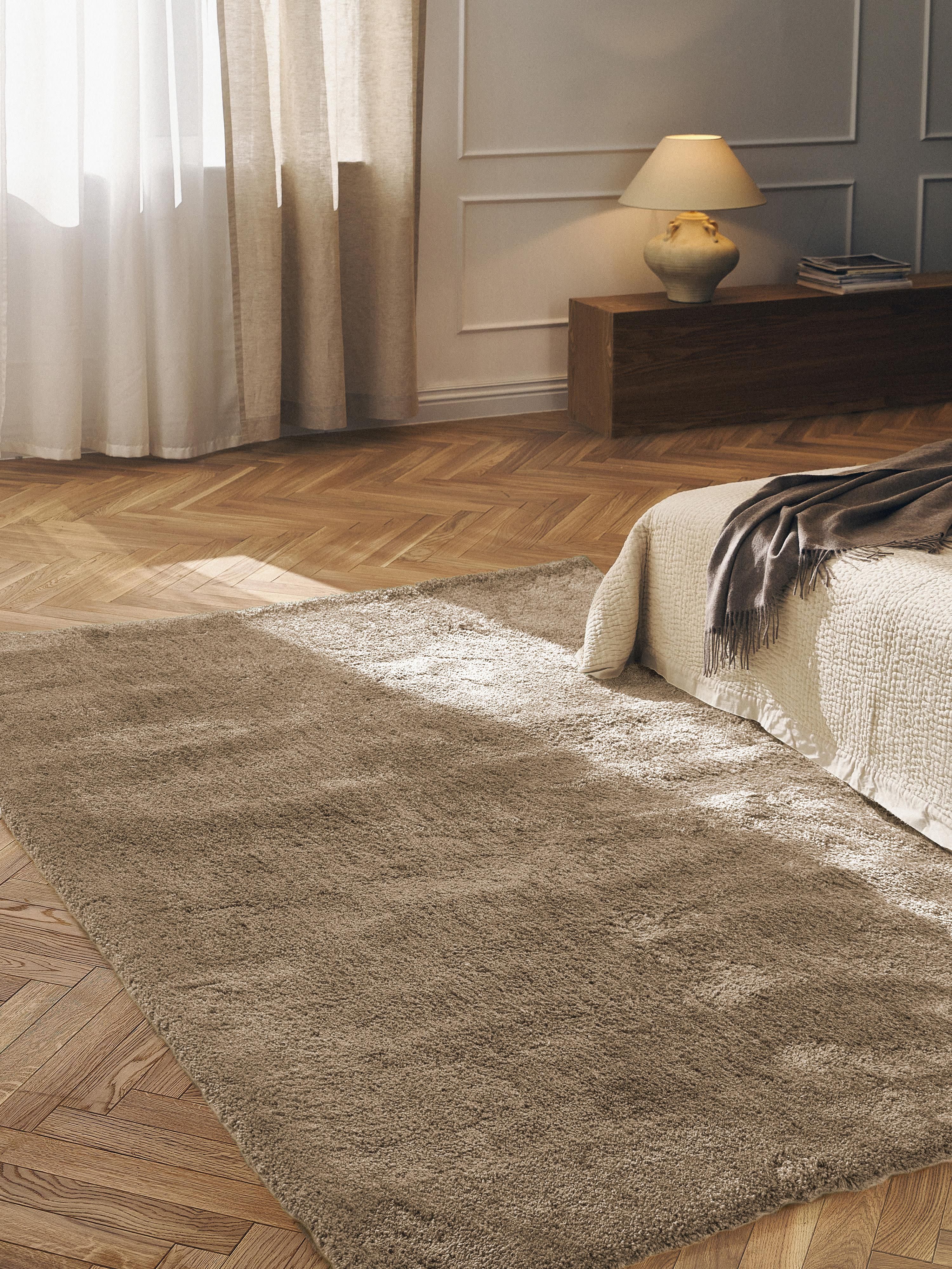 Flauschiger Hochflor-Teppich Leighton