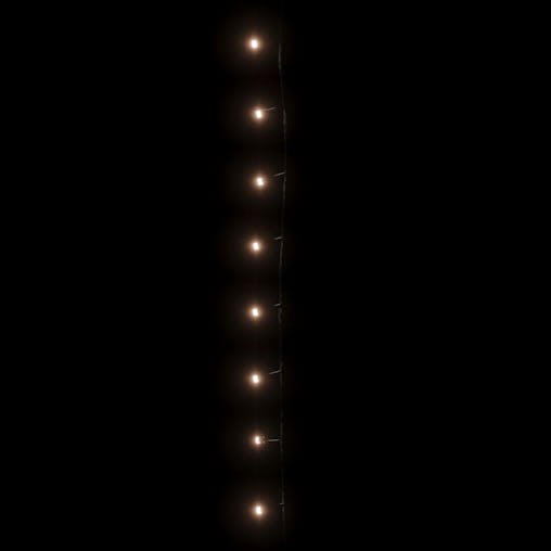 NNEVL Light String with 400 LEDs 40 m 8 Light Effects Warm White