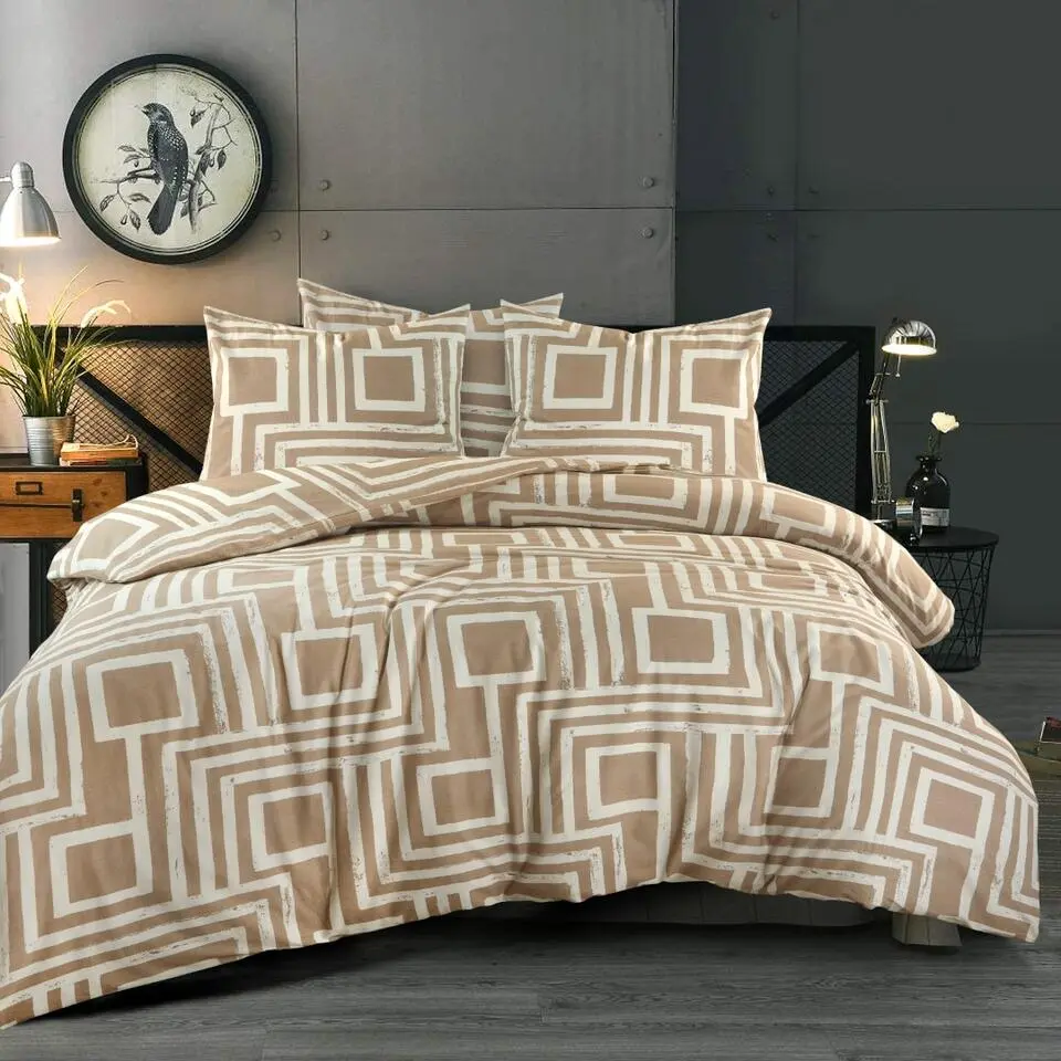 Day Dream Cas - Dekbedovertrek - Lits-jumeaux - 240x200/220 cm - Zand